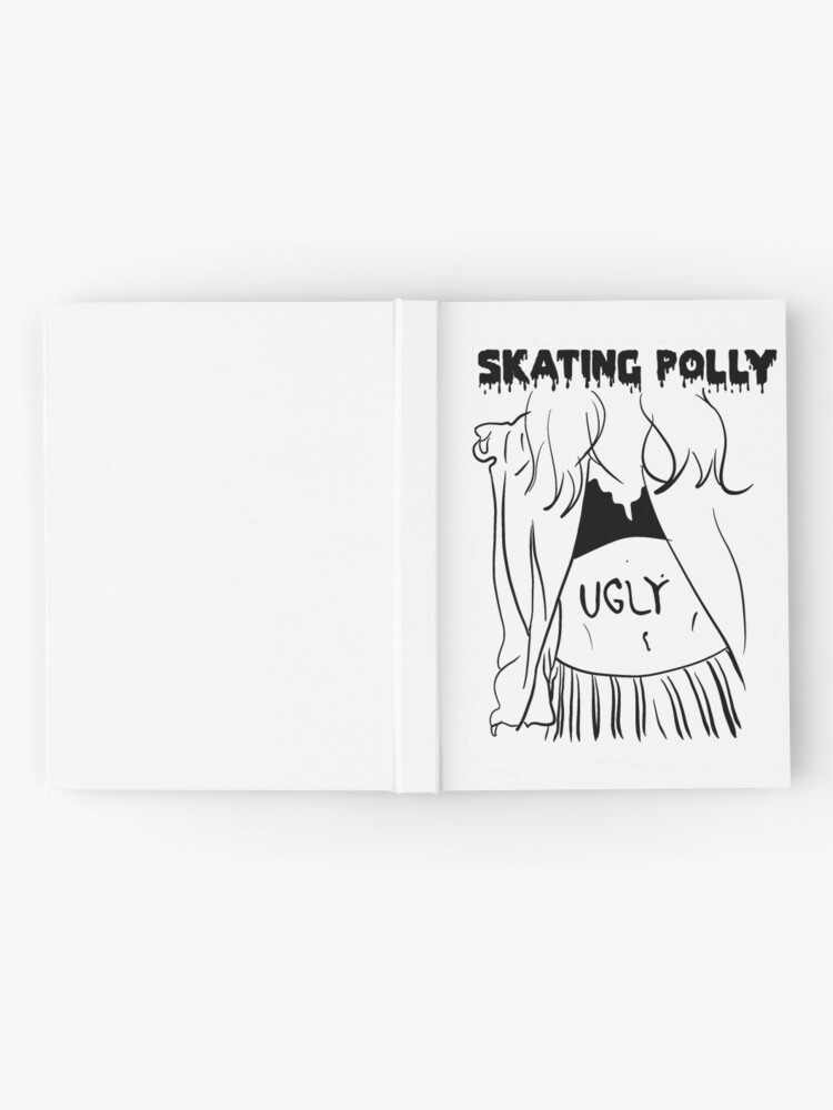 "Ugly Ugly Ugly B&W" Hardcover Journal By SkatingPolly | Redbubble