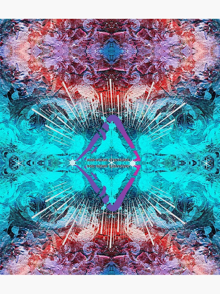 Thumbnail 3 of 3, Poster, Downdog designed and sold by InnerAtlas.