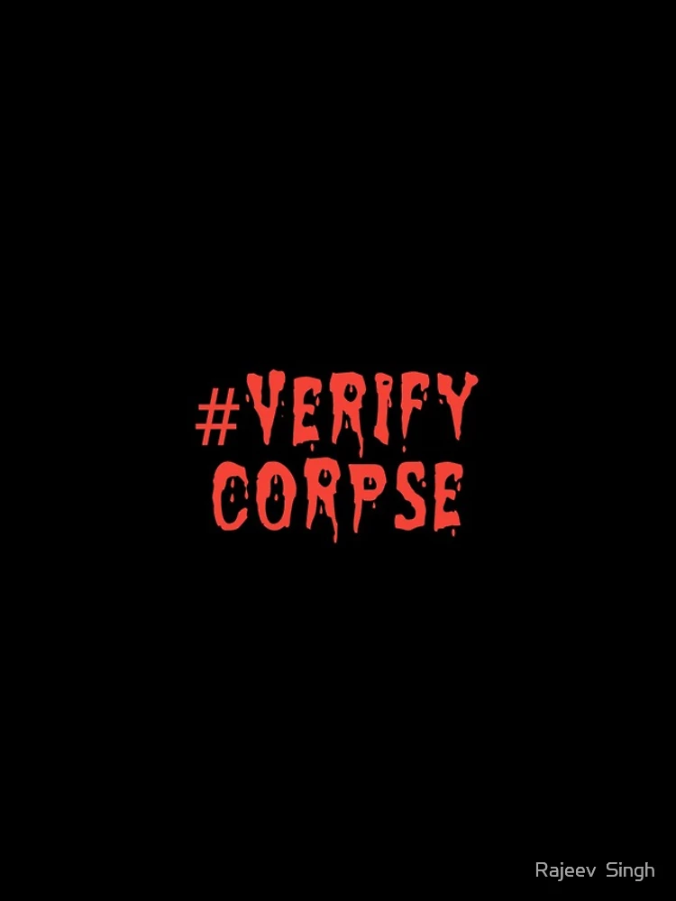 Thumbnail 4 of 4, iPhone Case, Verify corpse designed and sold by Rajeev Singh.