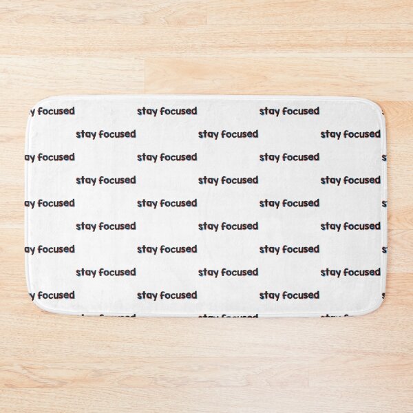 Item preview, stay focused designed and sold by swagnstickers.