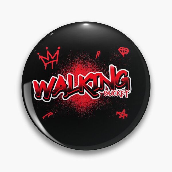 Item preview, Walking Bucket Novelty Basketball Art designed and sold by ASAPPTEES.