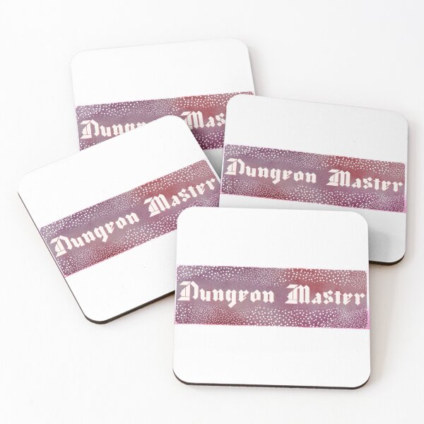 Item preview, Pretty Dungeon Master watercolor dots designed and sold by gobbieshoppe.
