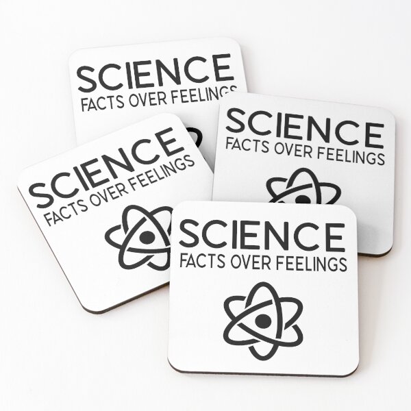 Item preview, Science - Facts Over Feelings designed and sold by CleverAllShop.