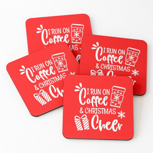 Item preview, I Run On Coffee and Christmas Cheer designed and sold by lightseeker14.