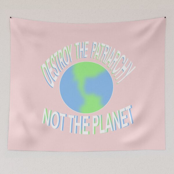 Item preview, Destroy the Patriarchy, Not the Planet designed and sold by NYXFN.