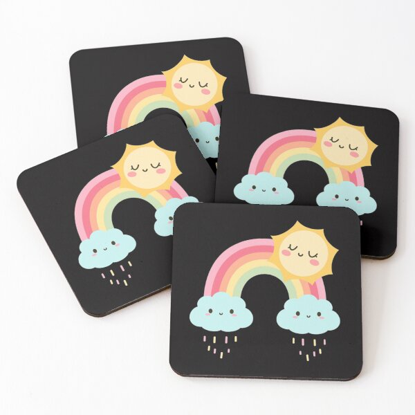 Item preview, kawaii creative cartoon rainbow designed and sold by trendingshop97.