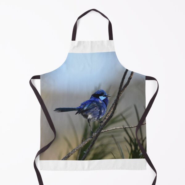 Item preview, Blue Wren Chatting designed and sold by Rainbow Farm Photography.