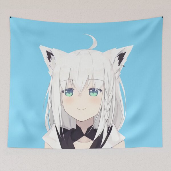 Item preview, Shirakami Fubuki Smug - Hololive designed and sold by OshiOki.