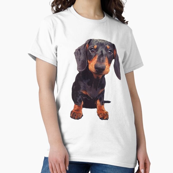 Item preview, Dachshund Black and Tan Puppy designed and sold by Elarex.