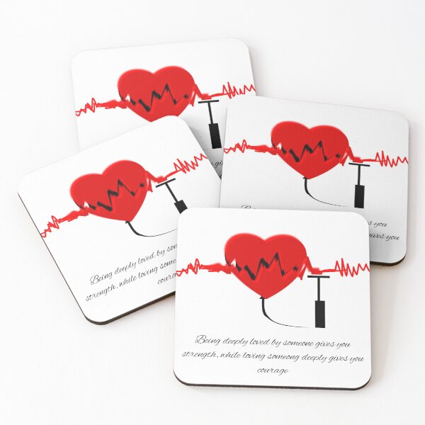 Item preview, Heart shape, simple and motivational quote design.  designed and sold by Lina369.