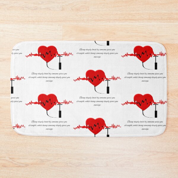 Item preview, Heart shape, simple and motivational quote design.  designed and sold by Lina369.