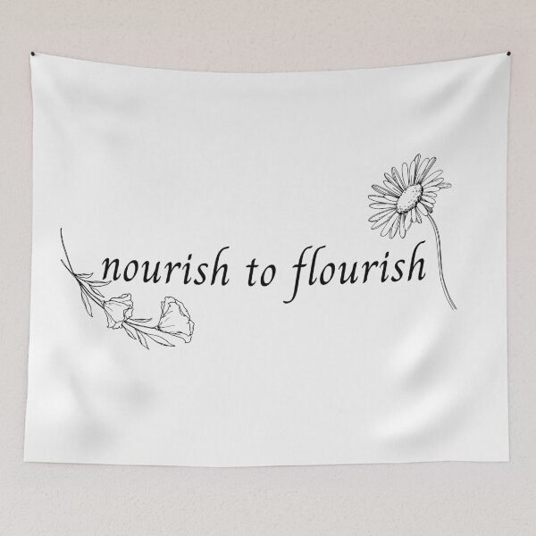 Item preview, Nourish to flourish designed and sold by SpicyCherrys.