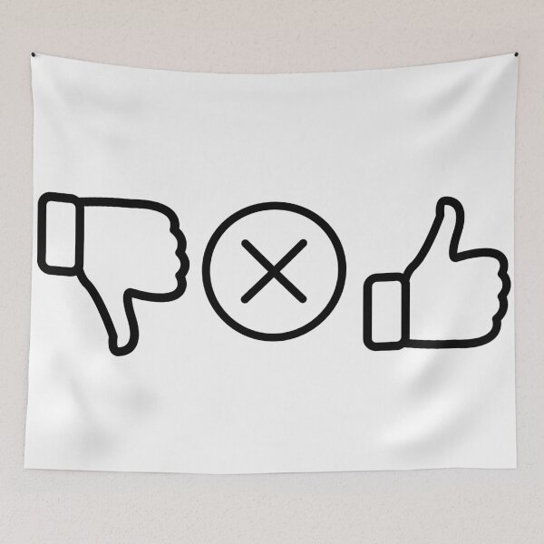 Item preview, Society Dislike Cancel Like in Black designed and sold by 0tdesigns.