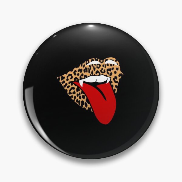 Item preview, Leopard vampire mouth designed and sold by trendingshop97.