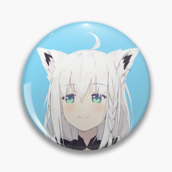 Item preview, Shirakami Fubuki Smug - Hololive designed and sold by OshiOki.