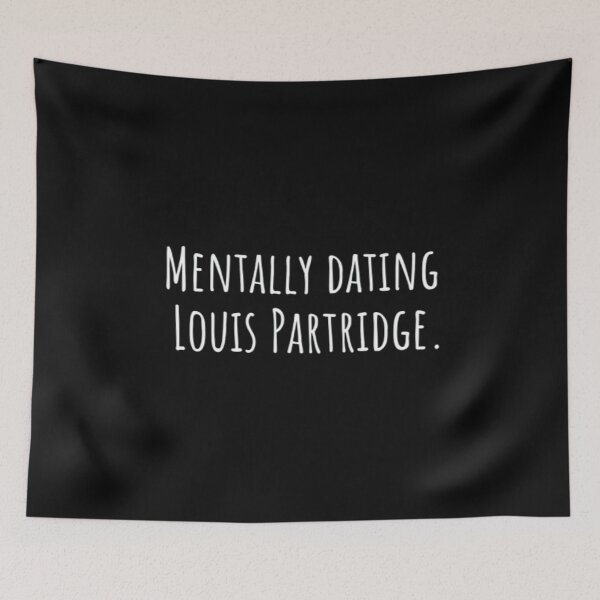 Item preview, Mentally dating louis partridge black variant designed and sold by BloompodDesigns.