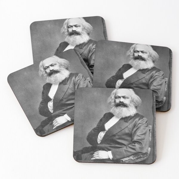 Item preview, Karl Marx Portrait designed and sold by letsgobabey.