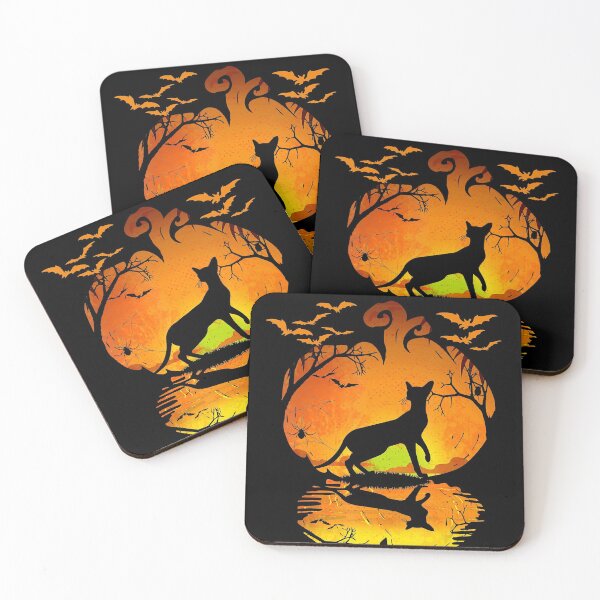 Item preview, Black Cat Silhouette Pumpkin Halloween Costume Men Women T-Shirt designed and sold by GrahamWalsh.
