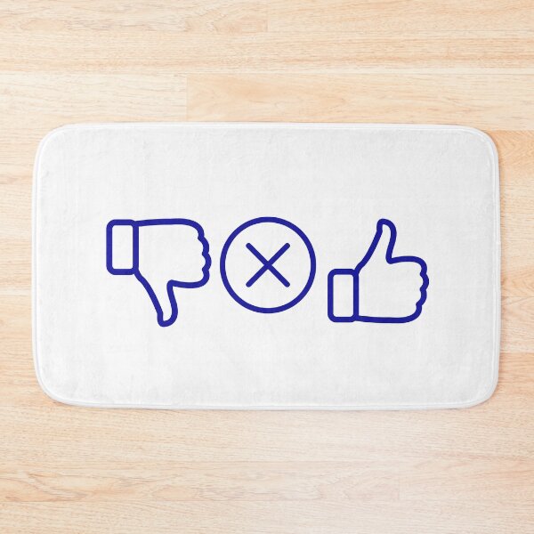 Item preview, Society Dislike Cancel Like in Blue designed and sold by 0tdesigns.