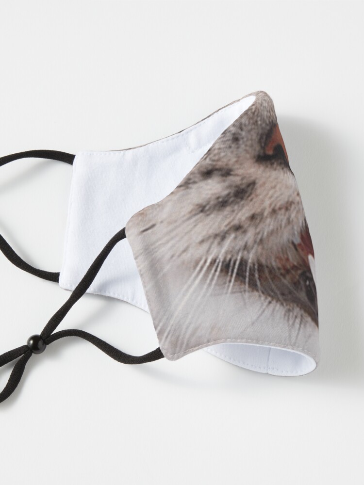 Alternate view of Cat Nose and Mouth ~ Cute and Funny Animal Medical Face Masks ~ 2 Mask