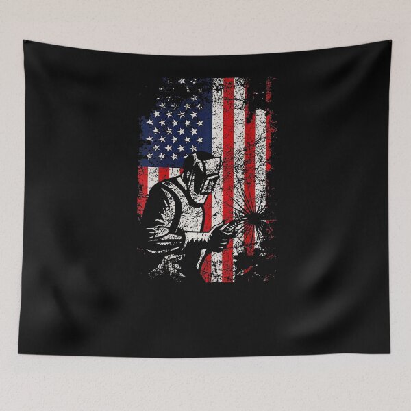 Item preview, Welder USA Flag designed and sold by Scarlettole137.