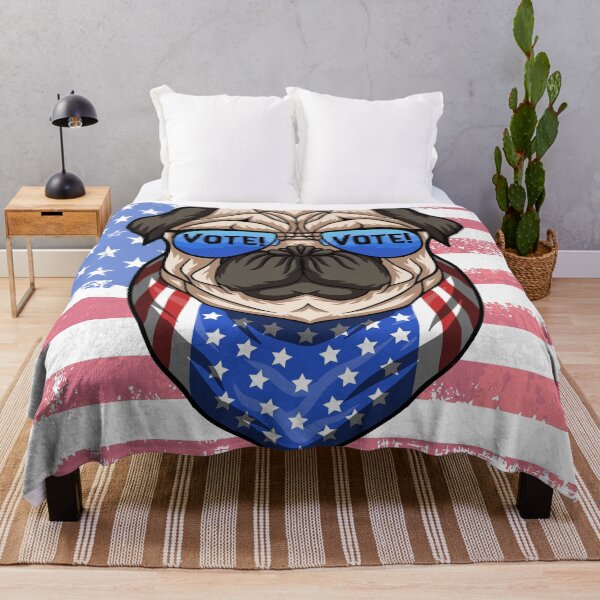 Item preview, The Pug Says VOTE!!! designed and sold by RuthFurtado.