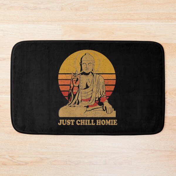 Item preview, Buddha Just Chill Homie Vintage Sunset T-Shirt designed and sold by GrahamWalsh.