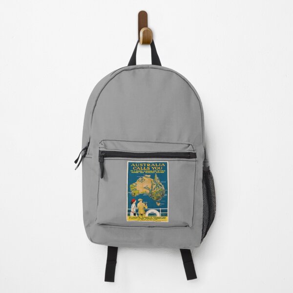 Item preview, Australia calls you retro poster designed and sold by CorasPosters.
