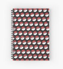 Pokemon Pattern Spiral Notebook
