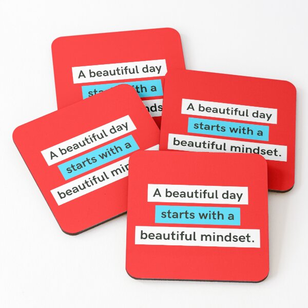 Item preview, A beautiful day starts with a beautiful mindset  designed and sold by Trend Shopping.