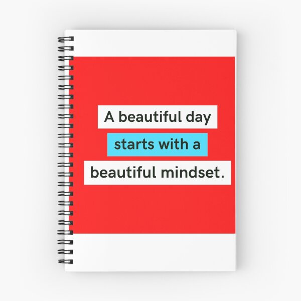 Item preview, A beautiful day starts with a beautiful mindset  designed and sold by Trend Shopping.