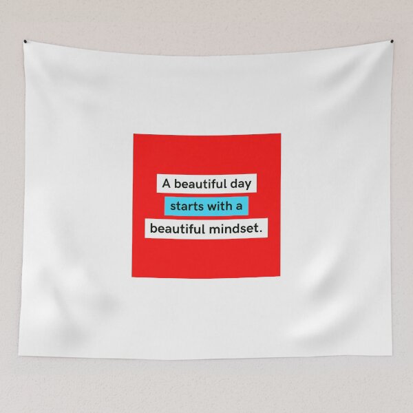 Item preview, A beautiful day starts with a beautiful mindset  designed and sold by Trend Shopping.