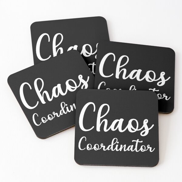 Item preview, Chaos Coordinator Team Leader Product Owner designed and sold by Two Left Hands Design.