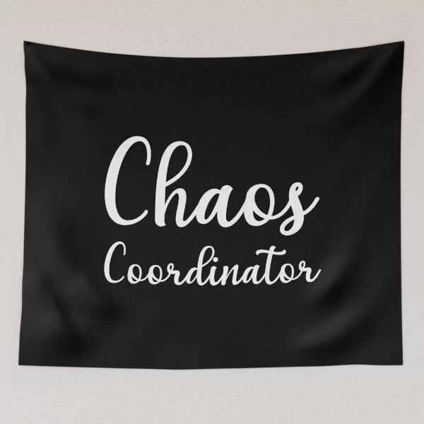 Item preview, Chaos Coordinator Team Leader Product Owner designed and sold by Two Left Hands Design.