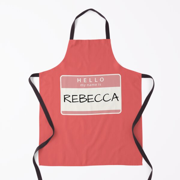 Item preview, Hello my name is Rebecca designed and sold by melbournegirl.