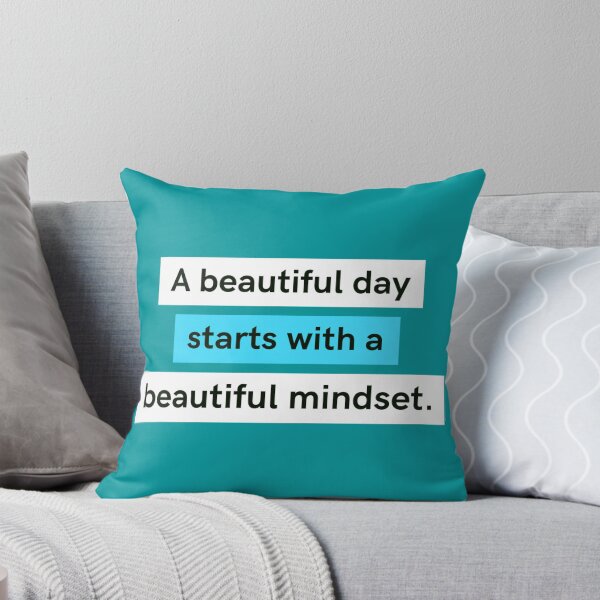 Item preview, A beautiful day starts with a beautiful mindset  designed and sold by Trend Shopping.