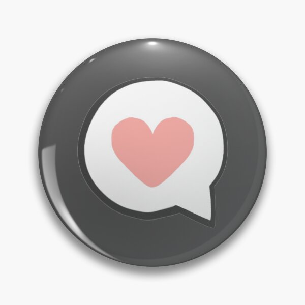 Item preview, Heart Speech Bubble designed and sold by misomomo.
