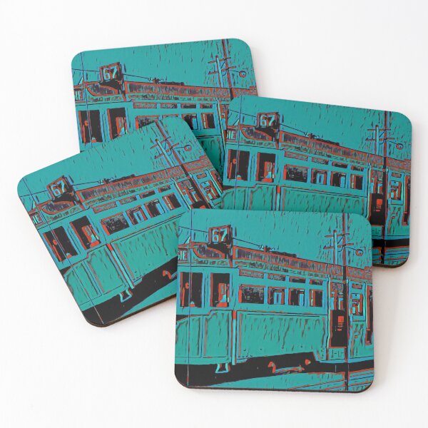 Item preview, Green Tram designed and sold by Tovers.