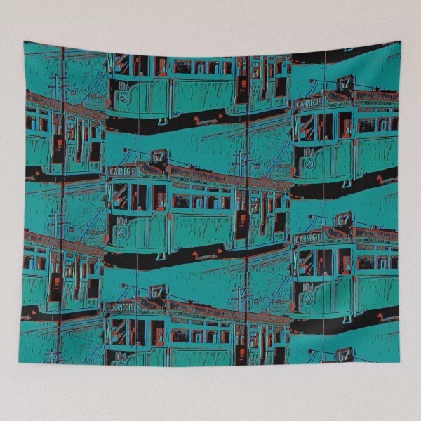 Item preview, Green Tram designed and sold by Tovers.