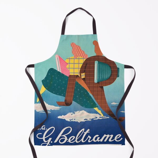 Item preview, Beltrame retro poster designed and sold by CorasPosters.