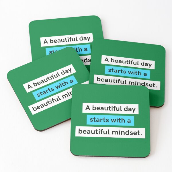 Item preview, Copy of A beautiful day starts with a beautiful mindset  designed and sold by Trend Shopping.