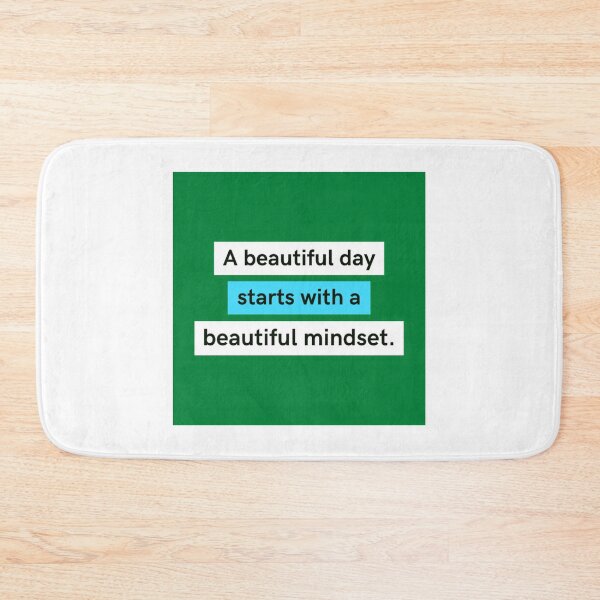 Item preview, Copy of A beautiful day starts with a beautiful mindset  designed and sold by Trend Shopping.