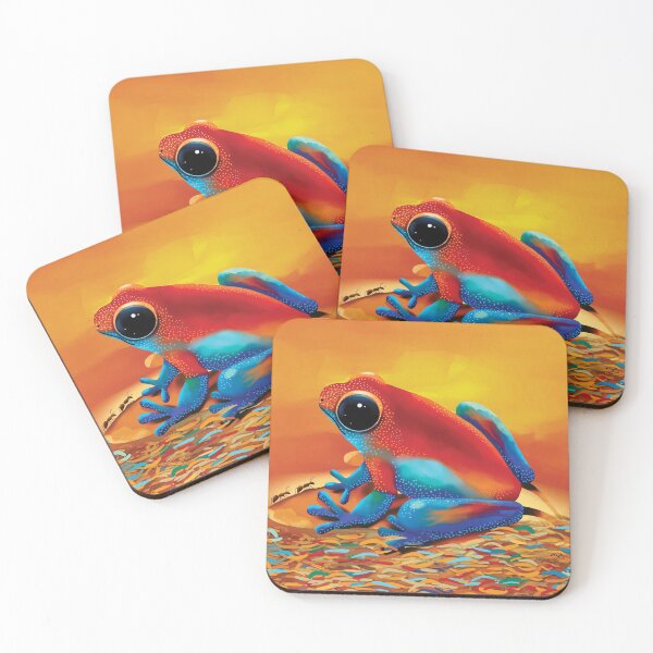 Item preview, Strawberry Poison Dart Frog designed and sold by Karin Taylor.