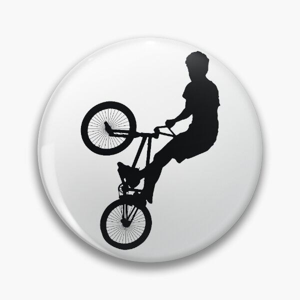 Artikelvorschau, Fahrrad Stunt Silhouette entworfen und verkauft von binti163.