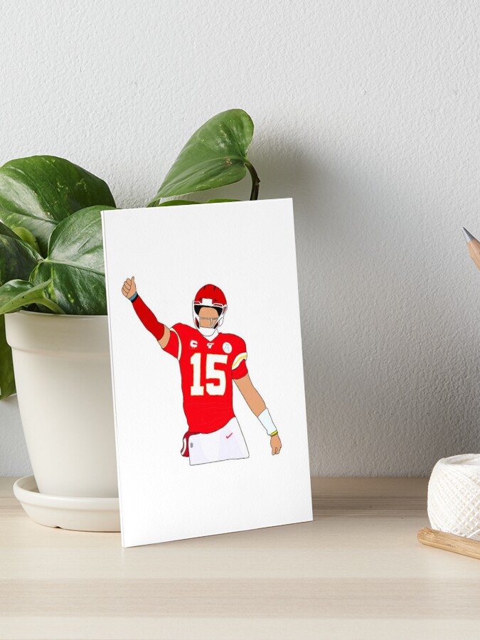 Pat Mahomes Chiefs Football Minimalist Vector Athletes Sports Series T-Shirt  by Design Turnpike - Instaprints