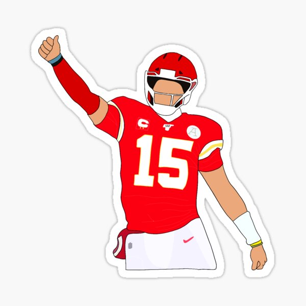 Patrick Mahomes Pug Mahomes  Sticker for Sale by Bellamy-air