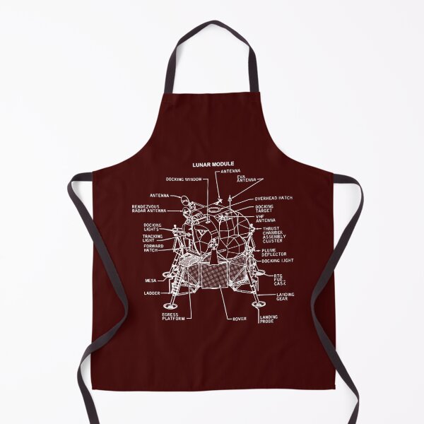 Item preview, Apollo 11 Saturn V NASA Space Vehicle Lunar Module Diagram designed and sold by MakiMak.