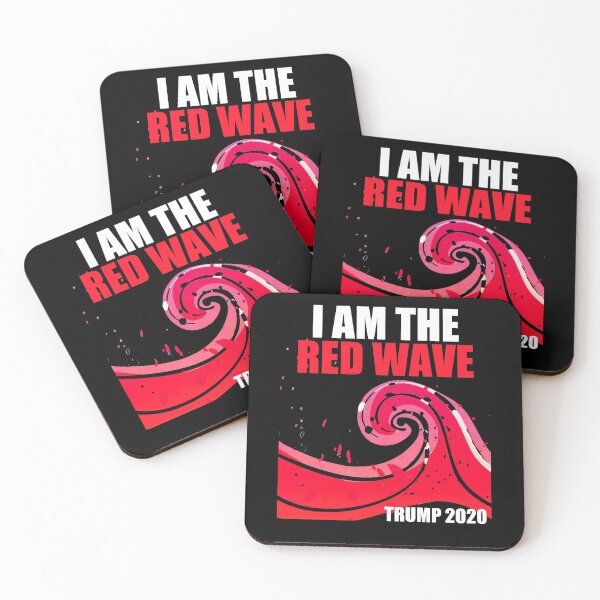 Item preview, I Am The Red Wave Trump 2020 designed and sold by Jennifer Church.
