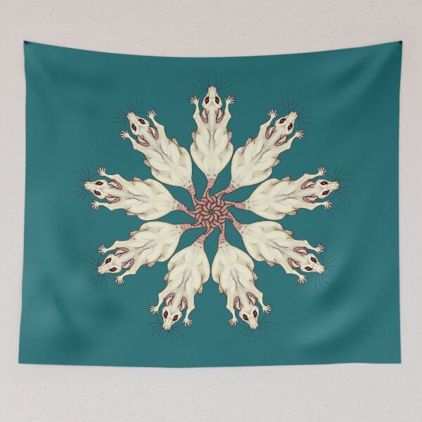 Item preview, Rat King White designed and sold by scorpiondoctor.