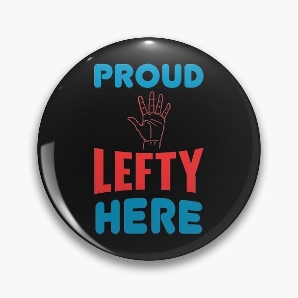 Item preview, Proud Lefty Here - Cool Red Palm And Text Effects Trend Gift designed and sold by leo121687.